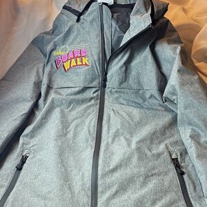 Disney Disney's BoardWalk Hooded Full Zip Jacket - Adult Size 2XL Gray